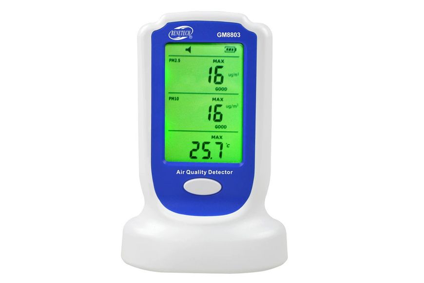 Датчик качества воздуха (PM2,5;PM10, 0-50°C) BENETECH GM8803 1120632111 фото