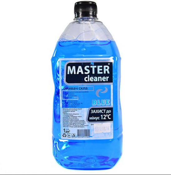 Омыватель Зима Маѕтег cleaner BLUE -20 1л (12) 54184 фото