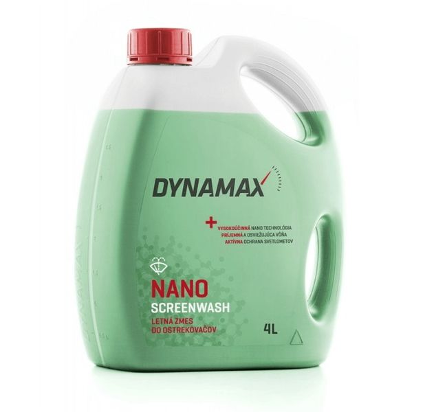 Омыватель лето SCREEN WASH NANO DYNAMAX 4л 61005 фото