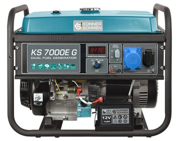 Газобензиновый генератор KS 7000E G 13 фото