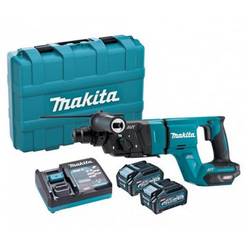 Аккумуляторный перфоратор Makita XGT 40 V MAX HR007GM201 в кейсе с 2 акб 4 Ah, з/у DC40RA HR007GM201 фото