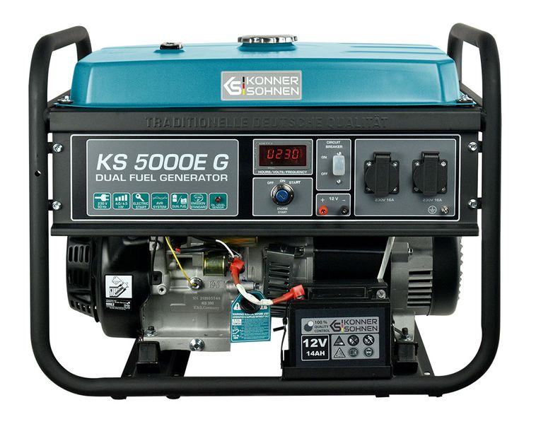 Газобензиновый генератор KS 5000E G 189 фото