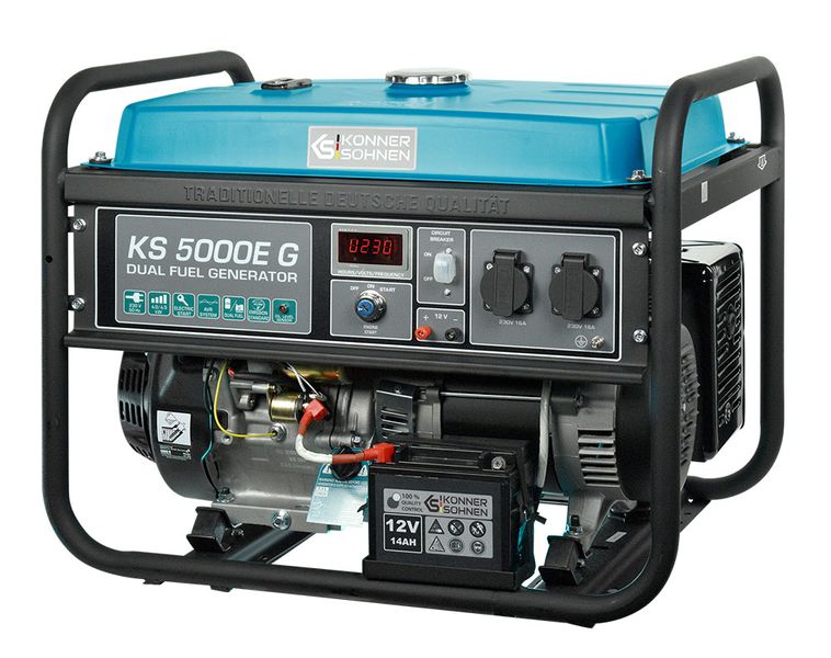 Газобензиновый генератор KS 5000E G 189 фото