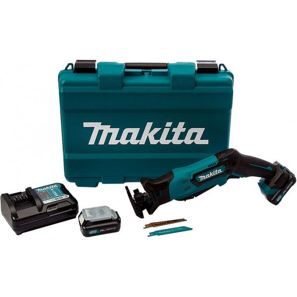 Аккумуляторная ножовка Makita JR103DWYE, 2 акб 1,5 Ah, з/у JR103DWYE фото