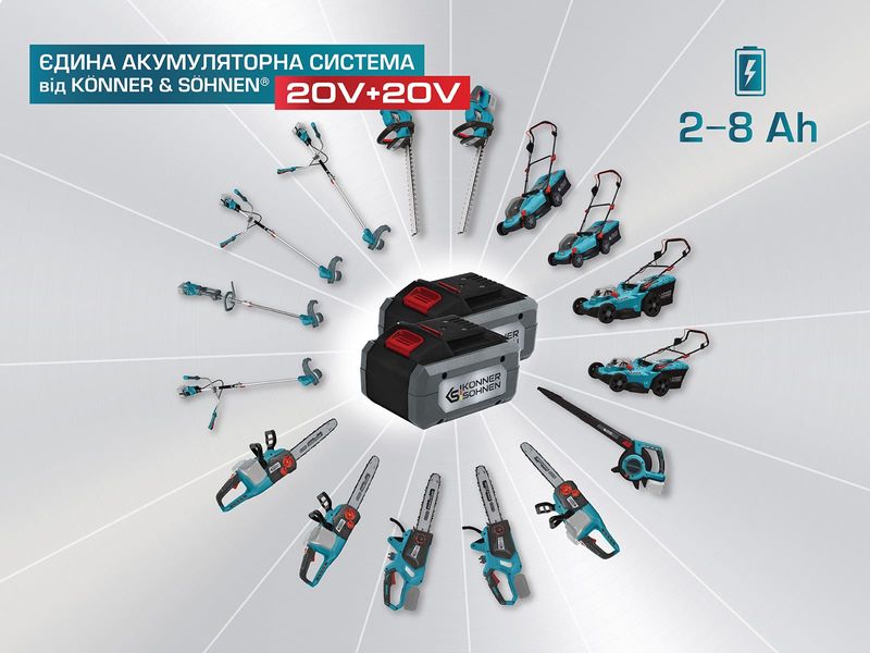 Газонокосарка акумуляторна KS 33LM-20V 404 фото