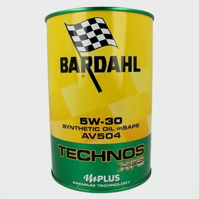 Моторна олива Bardahl TECHNOS XFS AV504 C60 5W30 ACEA C3 1л 308040 49279 фото
