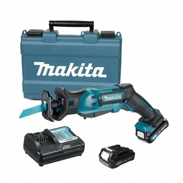 Аккумуляторная ножовка Makita JR103DWAE, 2 акб 2 Ah, з/у JR103DWAE фото