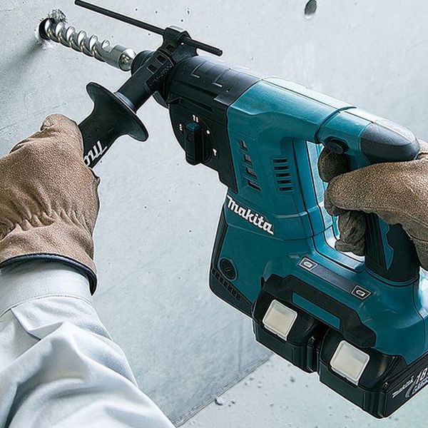 Акумуляторний перфоратор Makita DHR263R2T2 у кейсі, 2 акб 18V 5 Ah, з/п DHR263R2T2 фото